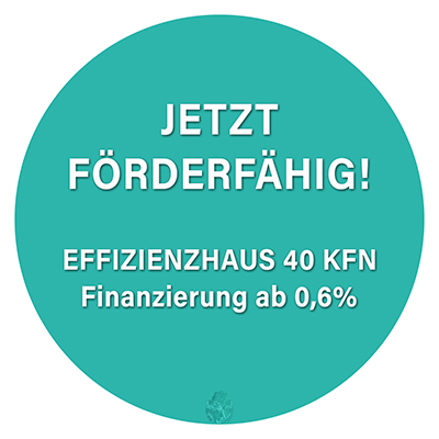 Grafik Effizienzhaus Nürnberg Studentenwohnung jetzt förderfähig Finanzierung ab 0,6% KfW 40 KFN
